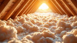 boarding loft with insulation