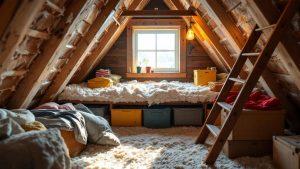 boarding over loft insulation
