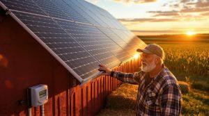 farmers reduce costs solar energy
