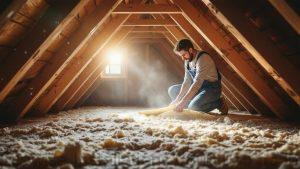 installing loft insulation boards