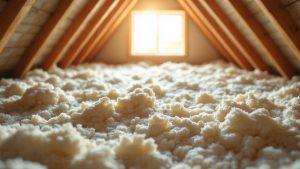 loft insulation reduces heat loss