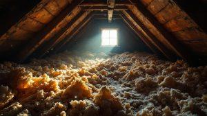 replace attic insulation timing