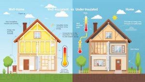 under insulated homes percentage inquiry